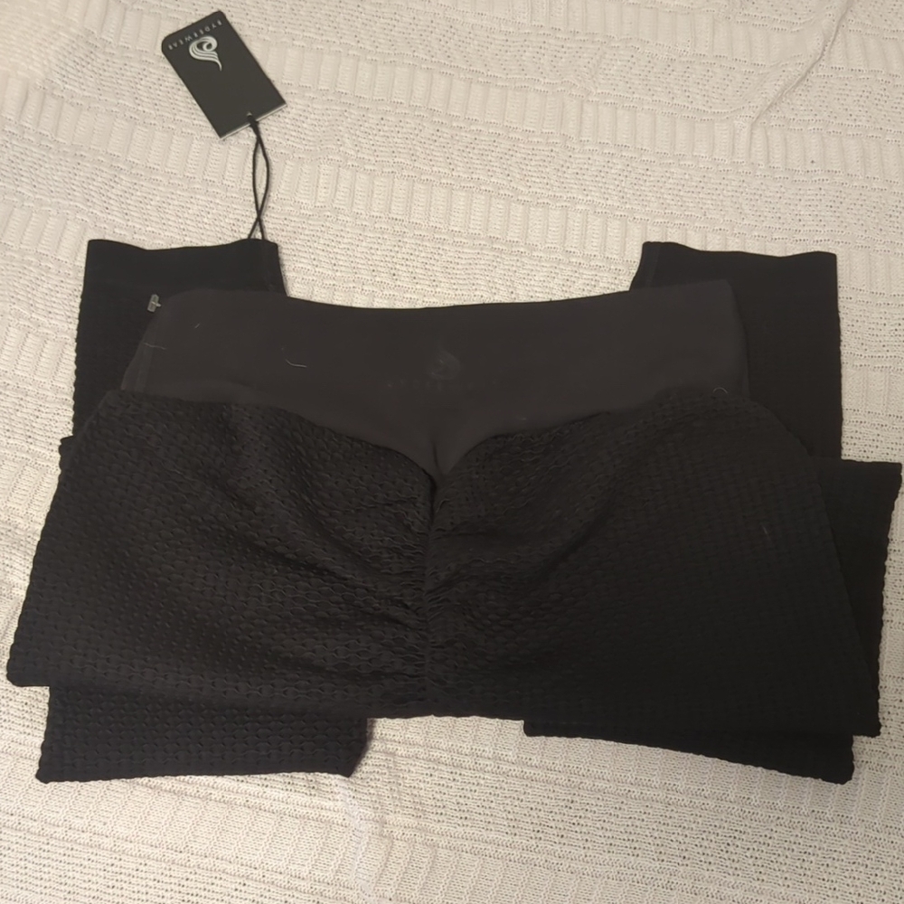 Ryderwear Honeycomb Scrunch Leggings - Flattering -  I Functional - NWT